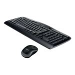 Logitech Wireless Keyboard+Mouse MK330 black retail
