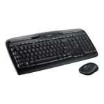 Logitech Wireless Keyboard+Mouse MK330 black retail