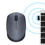 Logitech Wireless Mouse M170 grey retail
