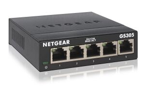 NETGEAR Switch 5x GE GS305-300PES SOHO