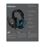 Logitech Headset G432 Gaming Headset wired retail
