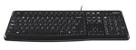 LGN Logitech K120 Wired Keyboard Black Business US Layout