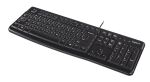 LGN Logitech K120 Wired Keyboard Black Business US Layout
