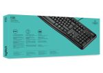 LGN Logitech K120 Wired Keyboard Black Business US Layout