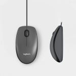 Logitech USB Mouse M100 schwarz