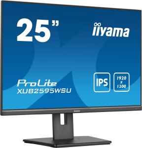 IIYAMA 63.4cm (25") XUB2595WSU-B5 16:10 HDMI+DP+USB IPS retail