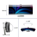 Philips 124,0cm(48,8") 49B2U6900CH 32:9 HDMI+DP+USB-C Curv. retail