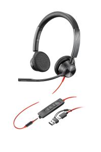 Poly Blackwire 3325 Stereo USB-C/A/3,5mm