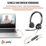 Poly Blackwire 3325 Stereo USB-C/A/3,5mm