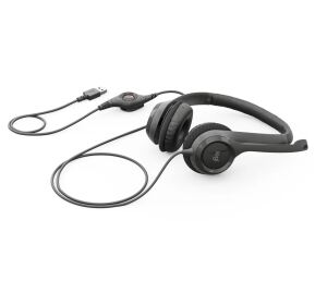 Logitech Headset H390 USB black