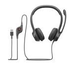 Logitech Headset H390 USB black