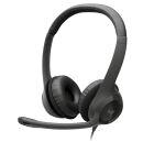 Logitech Headset H390 USB black