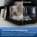 Philips Airfryer NA552 00 Dual Basket 9L 2750W black gold (NA552/00)