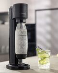SodaStream Soda Maker Gaia QC black Schwarz incl 1 bottle (1017911770)