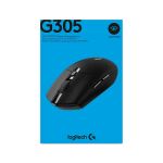 LOGITECH G305 Maus LIGHTSPEED black,6Tasten,USB,kabellos