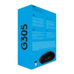 LOGITECH G305 Maus LIGHTSPEED black,6Tasten,USB,kabellos
