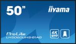iiyama LH5060UHS-B1AG Signage-Display Digitale A-Platine...