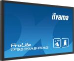 iiyama TF5539AS-B1AG Signage-Display Kiosk-Design 138,7 cm (54.6") LED 435 cd/m² 4K Ultra HD Schwarz Touchscreen Eingebauter Prozessor Android 11 24/7