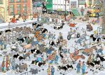 Jumbo Jan van Haasteren Der Vieh-Markt ViehMarkt 1000...