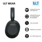 Sony WHULT900NB Kopfhörer Verkabelt & Kabellos Kopfband Anrufe/Musik Bluetooth Schwarz