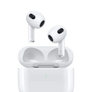 Apple AirPods (3rd generation) AirPods Kopfhörer Kabellos im Ohr Anrufe/Musik Bluetooth Weiß