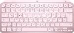 LOGITECH MX Keys Mini Wireless Keyb. Illuminated Keyboard, ROSE, DE