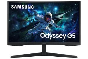 Samsung Monitor Odyssey G5 G55C 27" LS27CG554EU (LS27CG554EUXEN)  —  B-Ware