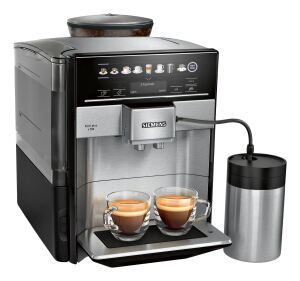 Siemens Coffeemachine EQ 6 Siemens6 Siemens 6 plus s700 black silver (TE657M03DE)  —  B-Ware