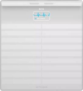 Withings Body Scan Quadratisch Weiß Elektronische Personenwaage