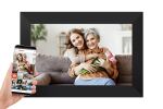 Xoro Digitaler Bilderrahmen 10,1 Zoll WLAN Touch Schwarz