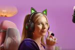 Razer Kraken Kitty V2 - Headset - ohrumschließend - kabelgebunden- USB-A-Geräuschisolierung-Schwarz