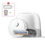 Roborock Qrevo Curv 2 FlowX, Staubbeutel, Weiß,...