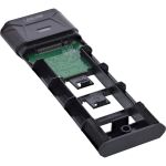 InLine USB3.2 Gen.2 USB-C zu M.2 SSD (PCIe NVMe & SATA) Gehäuse