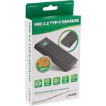 InLine USB3.2 Gen.2 USB-C zu M.2 SSD (PCIe NVMe & SATA) Gehäuse