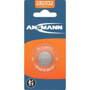 ANSMANN 1516-0025 Knopfzelle LR41 1,5V Alkaline, 4er-Pack