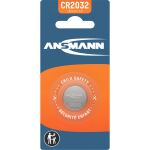 ANSMANN 1516-0025 Knopfzelle LR41 1,5V Alkaline, 4er-Pack