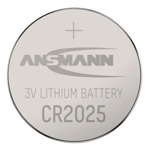 ANSMANN 1516-0263 CR2025 Autoschlüssel Car key Lithium Knopfzelle 1er Blister