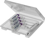 ANSMANN 1311-0035 Li-Ion Akkus Micro AAA Typ 500 (min. 400 mAh) 4er Pack mit Box