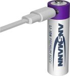 ANSMANN 1312-0044 Li-Ion Akkus Mignon AA Typ 2200 4er Pack, mit Box