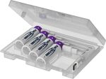 ANSMANN 1312-0044 Li-Ion Akkus Mignon AA Typ 2200 4er Pack, mit Box