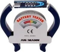 ANSMANN 4000001 Batterietester mit digitaler LED-Spannungsanzeige