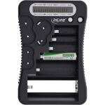 InLine Batterietester, LCD-Anzeige, universell für AA, AAA, 9V, Knopfzellen