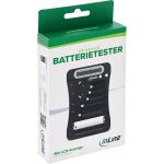 InLine Batterietester, LCD-Anzeige, universell für AA, AAA, 9V, Knopfzellen