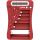 InLine Batterietester mit LCD-Anzeige, für Rund/Knopfzellen sowie 9V-Block, rot
