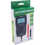 InLine Multifunktions-Batterietester, Messgerät mit LCD-Anzeige