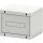 Triton RBA-04-CS3-CAX-C1 10" Wandschrank 4HE, mit Vollblechtür, grau