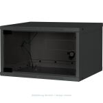 Triton RXA-04-AS4-BAX-A1 19" Wandschrank 4HE, 550x400mm, zerlegbar, schwarz