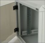 Triton RBA-12-AS4-CAX-A1 19" Wandschrank 12HE, 600x395mm, einteilig, grau