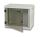 Triton RUA-06-AS5-CAX-A1 19" Wandschrank 6HE, 600x495mm, abn. Seitenwände, grau