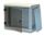 Triton RUA-06-AS5-CAX-A1 19" Wandschrank 6HE, 600x495mm, abn. Seitenwände, grau
